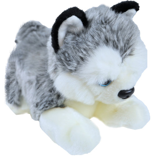 Boony "Natural Decoration" Boony Natural Decoration husky pluche liggend, 20 cm.