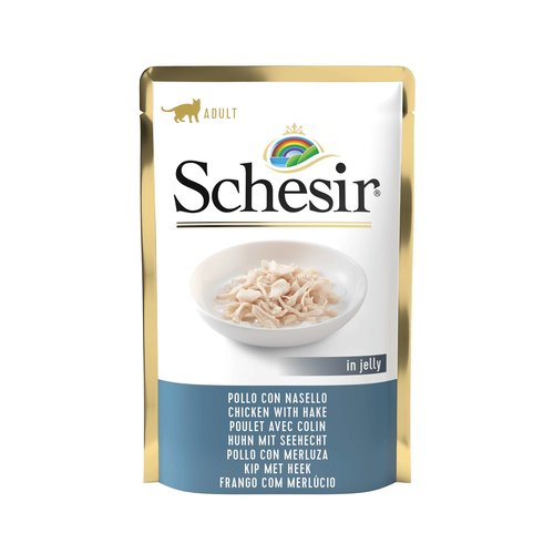 Schesir Schesir Cat Chicken & Cod 85 gr.