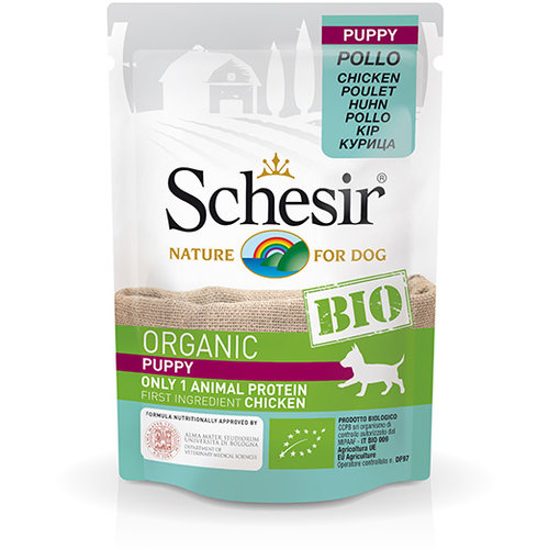 Schesir Schesir Dog Bio Puppy Chicken 85 gr.