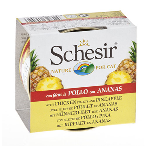 Schesir Schesir Cat Fruit Chicken & Pineapple 75 gr.