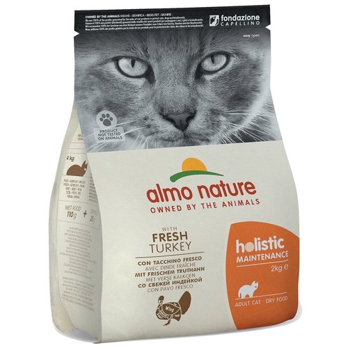 Almo Nature AN Holistic Kat met Kalkoen 2 kg.