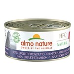 Almo Nature AN Tonijn met Kip en Ham 150 gr.