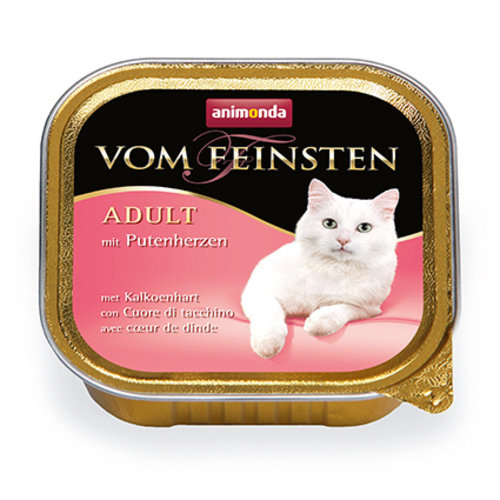 Vom Feinsten Feinsten Cat Adult Kalkoenhart 100 gr.