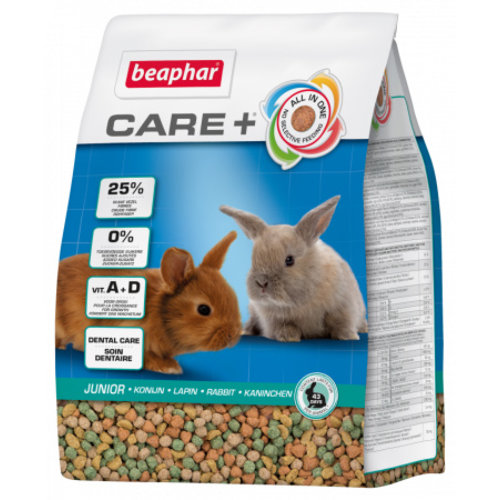 Care+ Care+ Konijn junior 1,5 kg.