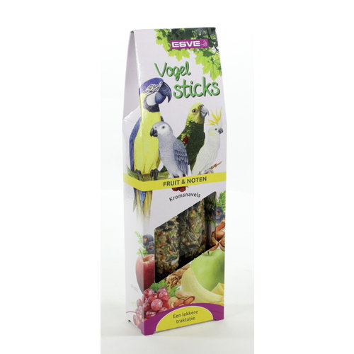 Esve Vogelsticks Pap. Fruit en Noten 2 st.