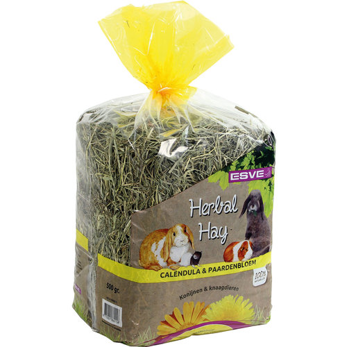Esve Herbal Hay Calendula&Paardenbloem 500 gr.