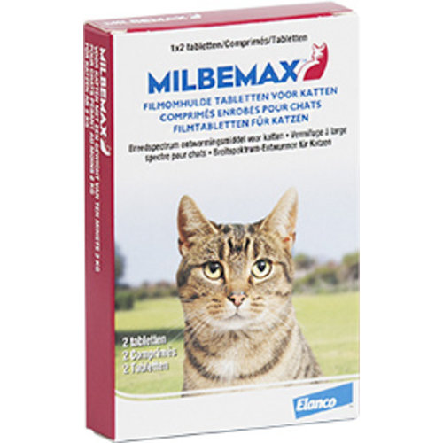 Milbemax Milbemax Kat Groot 2 tabl. 2 tab.