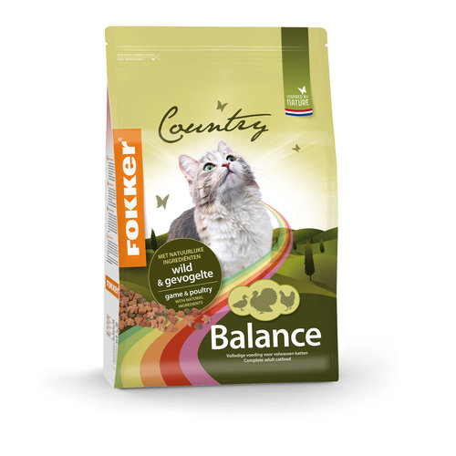 Fokker Fokker Country Balance Cat Wild+Gev. 10 kg.