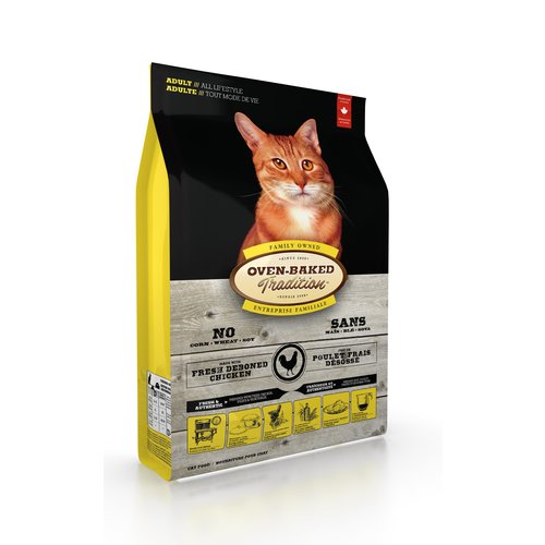 Oven Baked Tradition OBT Cat Adult Chicken 2,27 Kg. 2,27 kg.