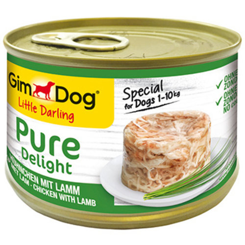 GimDog GimDog LD Pure Delight Kip & Lam 150 gr.