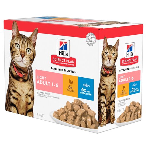 Hills Hills Feline Pouch MP Light 12x85 gr.