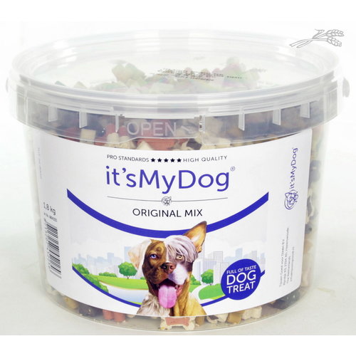 it's My Dog it's My Dog Treats Original Mix XL Bucket 1,8 kg.