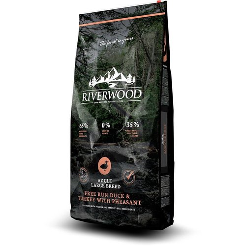 Riverwood RW Adult Large Breed Duck & Turkey With Pheasant 12 kg.