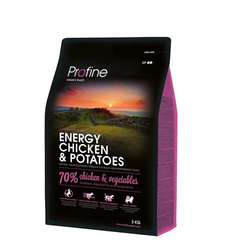 Profine PF Energy Chicken & Potatoes 3 kg.