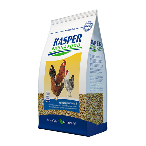 Kasper Fauna Food Hobbyline Kuikenopfokmeel 1 4 kg.