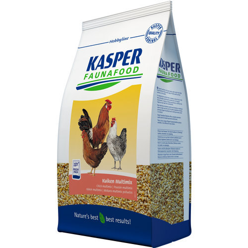 Kasper Fauna Food Hobbyline Kuiken Multimix 4 kg.