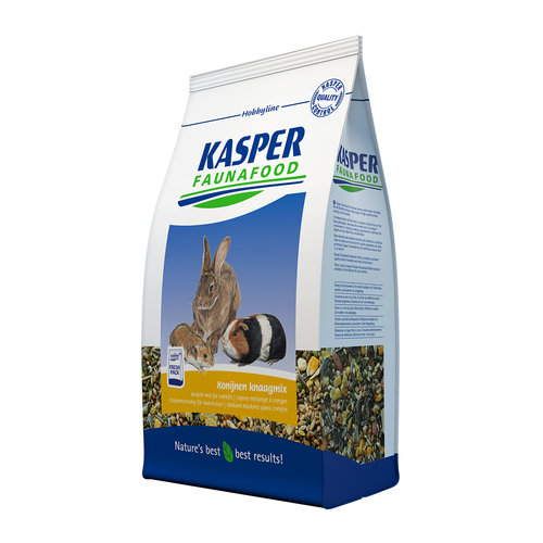 Kasper Fauna Food Hobbyline Konijnen Knaagmix 3,5 kg.