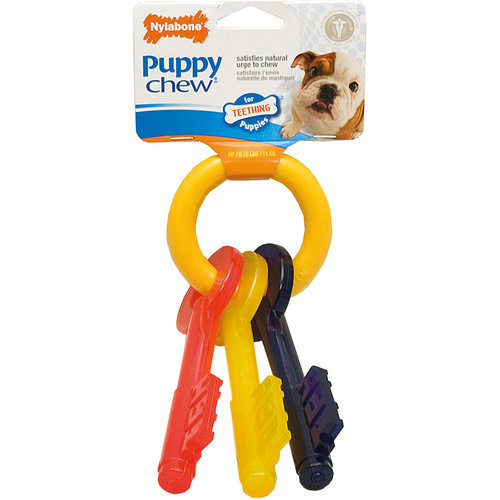 Nylabone Nylabone Puppy Teething Keys S  1 st. tot 12 kg