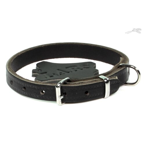 Lars Halsband Softlijn Donkerbruin 1 st. 12 mm / 35 cm