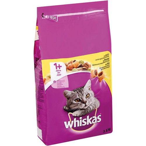 Whiskas Whiskas Droog Kip 3800 gr.