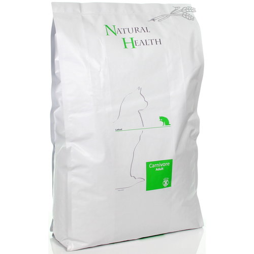 Natural Health Voer NH Cat Carnivore 10 kg.