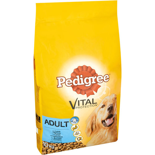 Pedigree Pedigree Adult Lam+Groenten 10 kg.