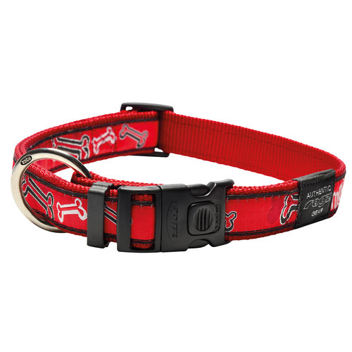 Rogz Beltz Fancy Dress Slipband XL Red Bone 1 st. Extra Large