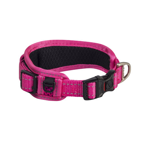 Rogz Beltz Utility Gevoerde Halsband L Roze 1 st. Large