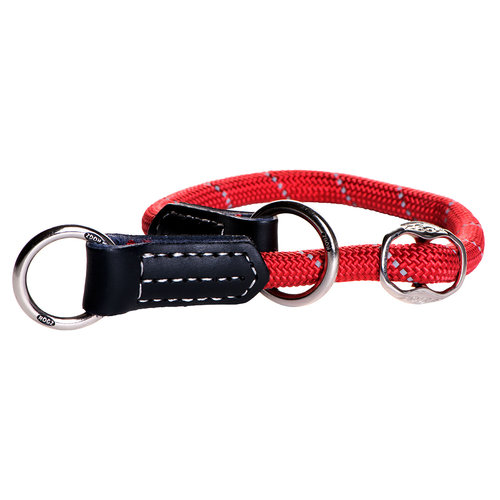 Rogz Beltz Rope Slipband M Rood (Dun 35cm) 1 st. 35 cm