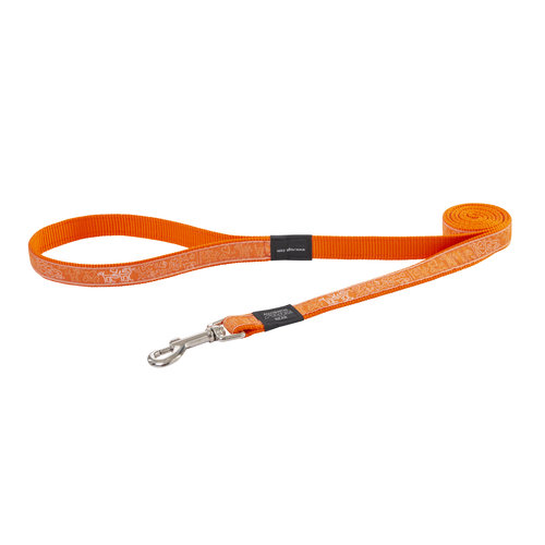 Rogz Beltz Fancy Dress Lijn L Orange Doodle-Orange 1 st. Large