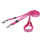 Rogz Beltz Fancy Dress MultiLijn M Pink Paw 1 st. Medium