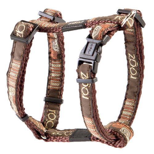 Rogz Beltz Fancy Dress Tuig S Mocha Bone 1 st. Small