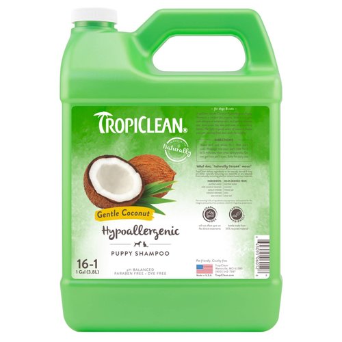TROPICLEAN TropiClean 1g Gentle Coconut SH 3,8 ltr.