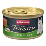 Vom Feinsten Feinsten Cat Can Adult Kalk./Fazant 85 gr.