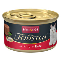 Vom Feinsten Feinsten Cat Can Adult Rund/Eend 85 gr.