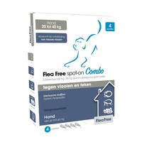 Emax Flea Free Spot On Combo Hond 20-40 kg 4 pip. 20 - 40 kg