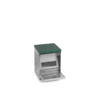 Gaun accessoires Voersilo Metaal Pedaal Plateau 5 kg. Ø 25cm.x 42 cm.H