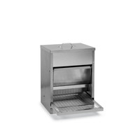 Gaun accessoires Voersilo Metaal Pedaal Rooster 10 kg. Ø 33,5cm.x 43H