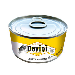 Devini Devini Cat Chicken With Duck 70 gr.
