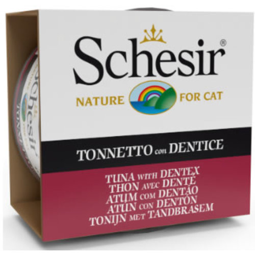 Schesir Schesir Cat Jelly Tuna with Dentex 85 gr.