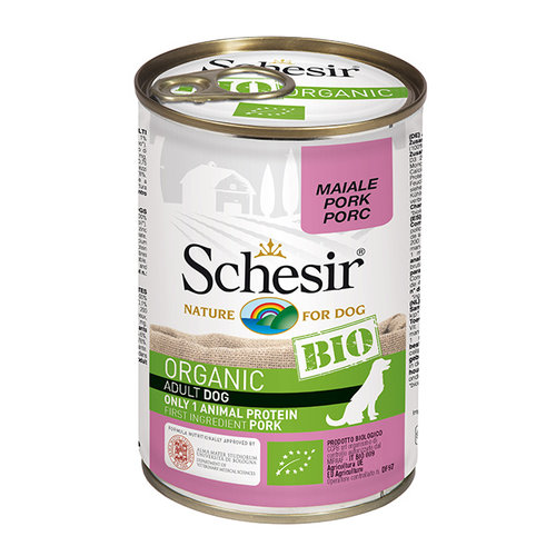 Schesir Schesir Dog Bio Pork 400 gr.