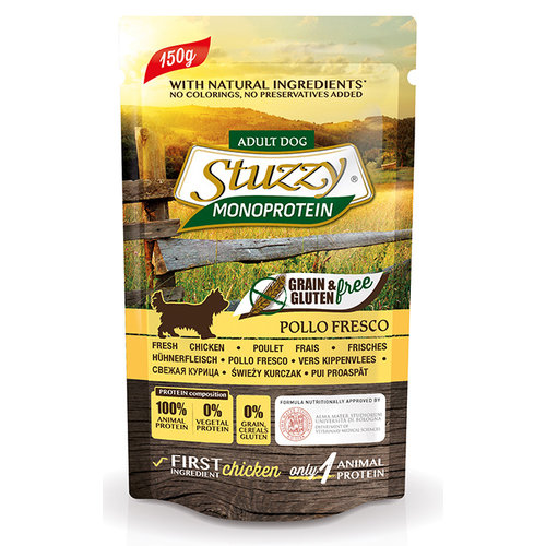 Stuzzy Stuzzy Dog Grain Free MoPr Chicken 150 gr.