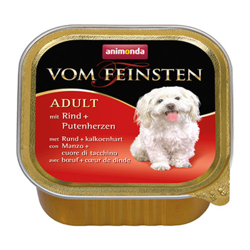 Vom Feinsten Feinsten Dog Adult Rund+Kalkoenhart 150 gr.