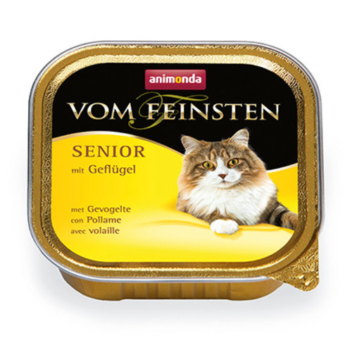 Vom Feinsten Feinsten Cat Senior Gevogel. 100 gr.