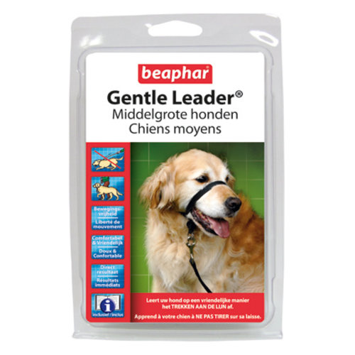 Beaphar Gentle Leader Medium Zwart 1 st. Medium