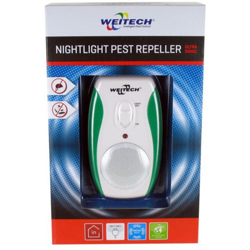 Pest Repeller 90 m2 Alleen voor stopcontact Nightlight 1 st.