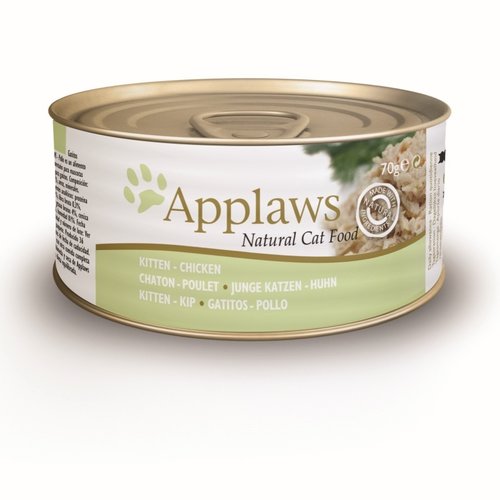 Applaws Hond & Kat Applaws Blik Cat Kitten Chicken 70 gr.