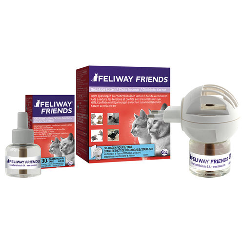 Feliway Feliway Friends Verdamper+Vulling 48 ml.