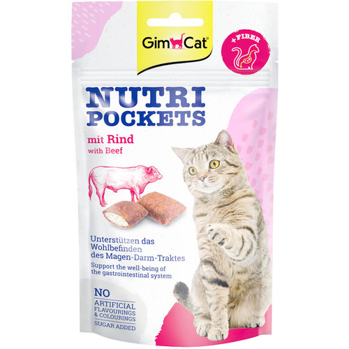 GimCat GimCat Nutri Pockets Rund 60 gr.