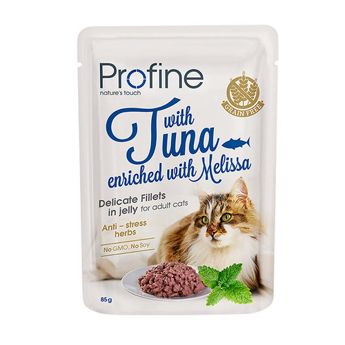 Profine PF Cat Pouch Tuna Fillets in Jelly 85 gr.